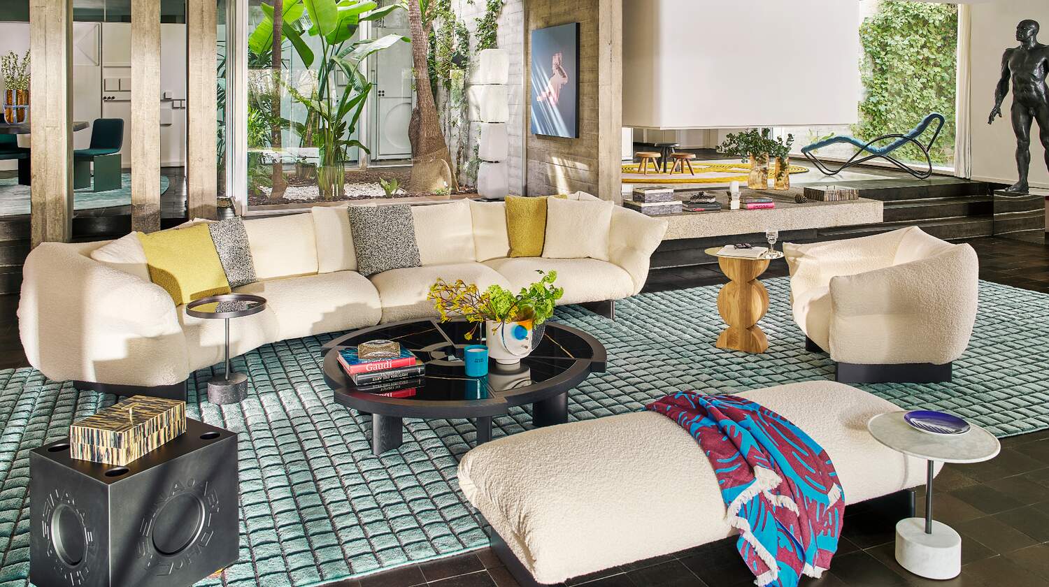 Cassina Moncloud sofa white (2)