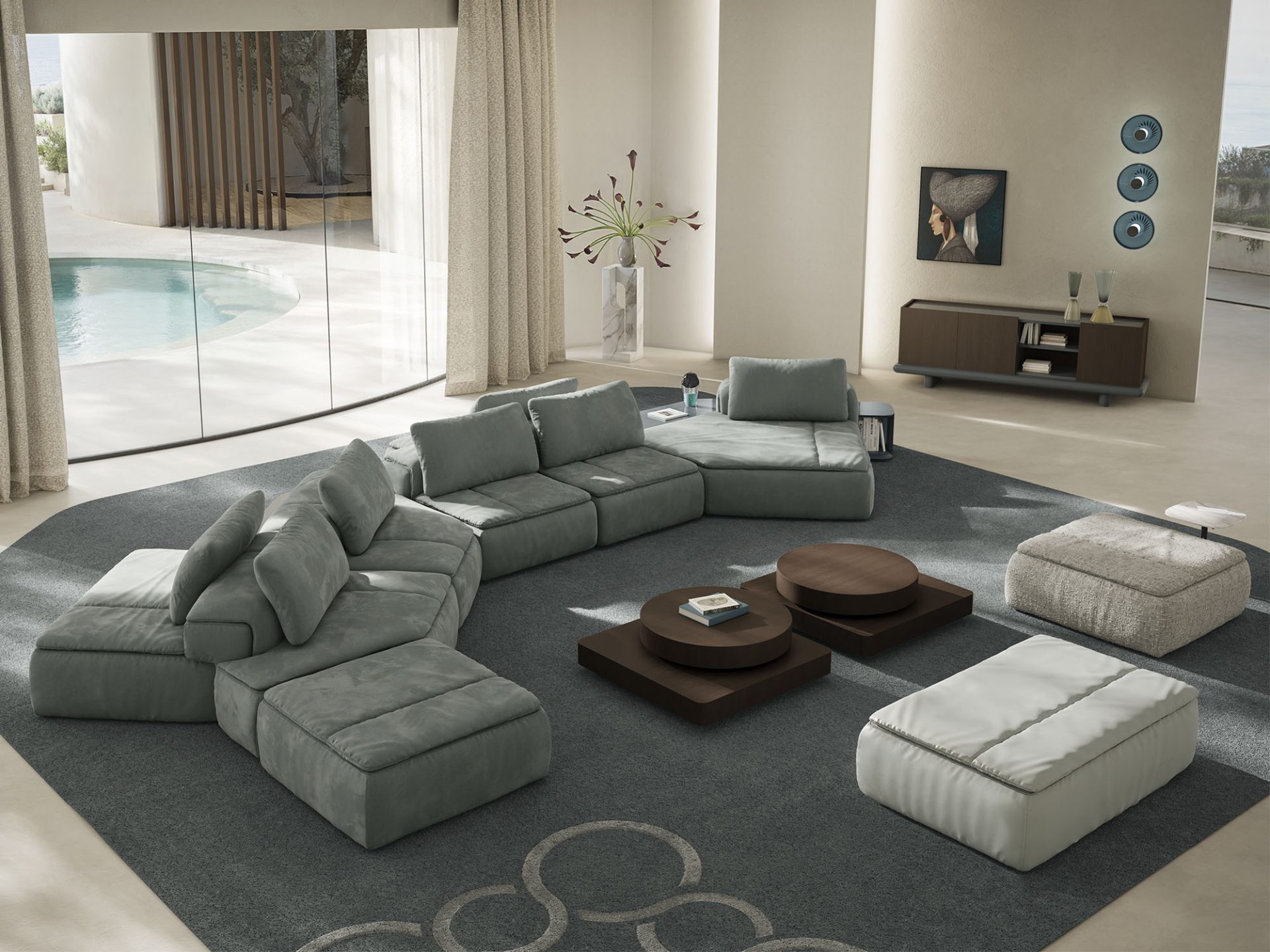 Natuzzi Italia Amama sofa-min