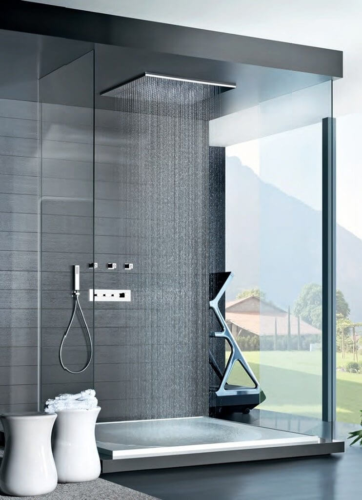 MINIMALI 500X500 SHOWER SYSTEM WITH RAINFALL FUNCTION (TO BE USED WITH 57012)