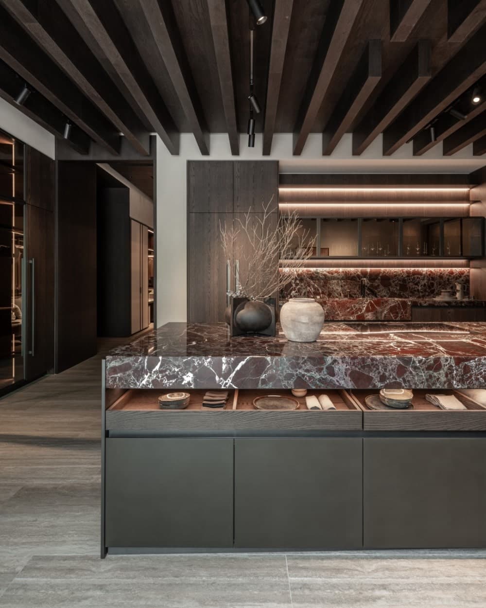 Molteni&C VVD kitchen red