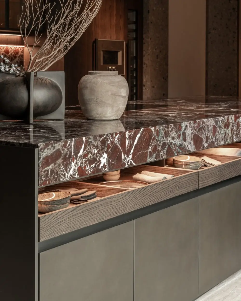 Molteni&C VVD kitchen red