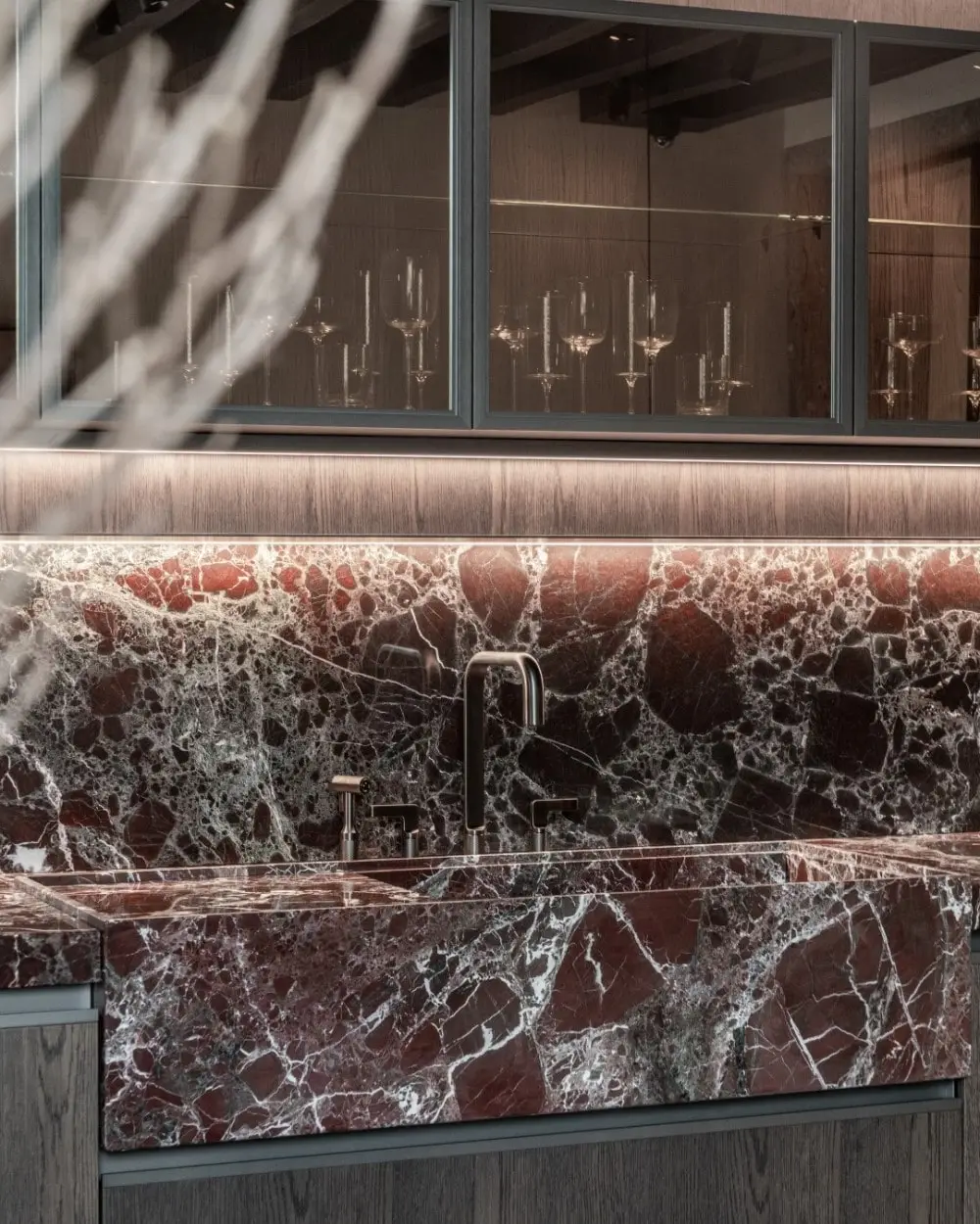 Molteni&C VVD kitchen red