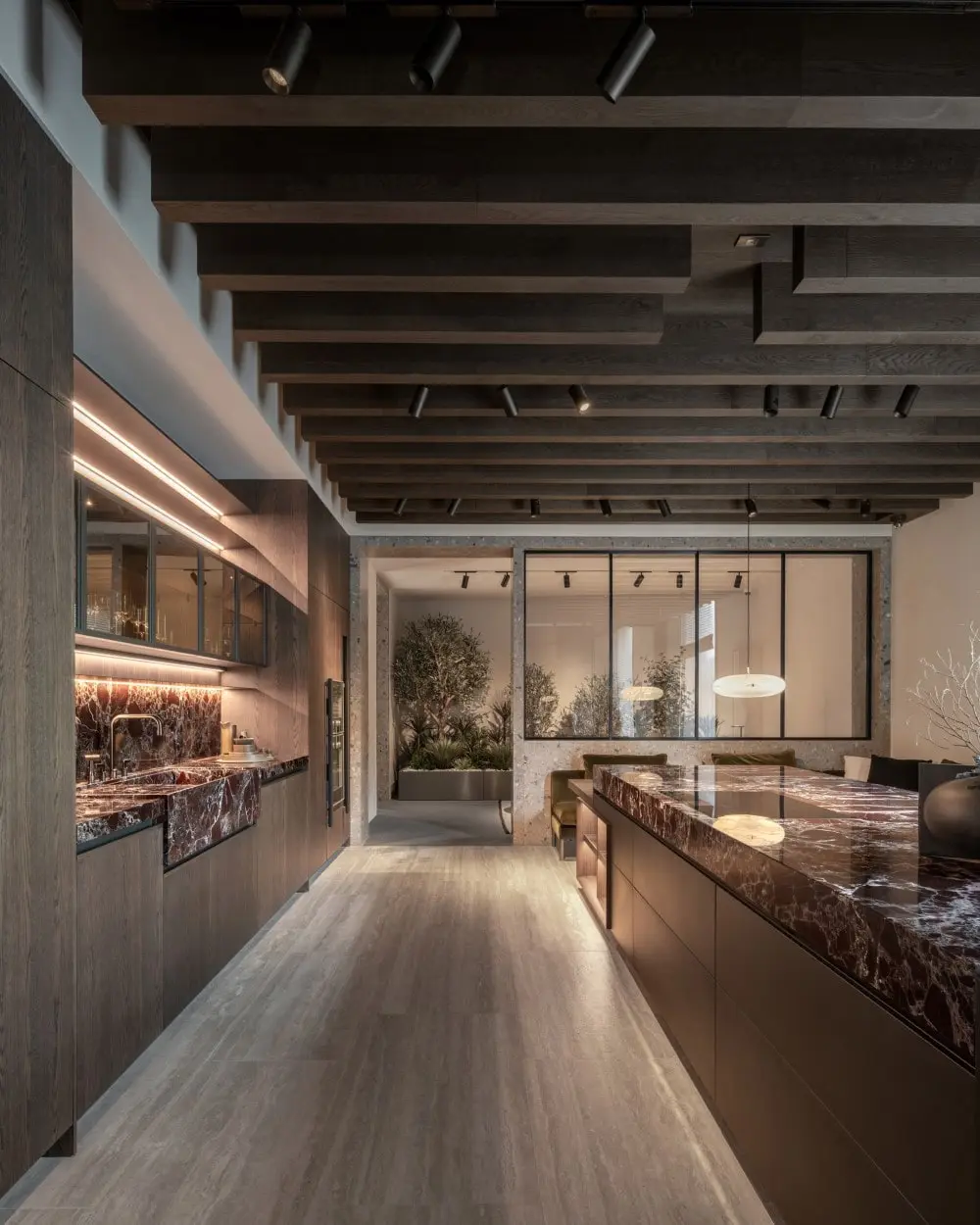 Molteni&C VVD kitchen red